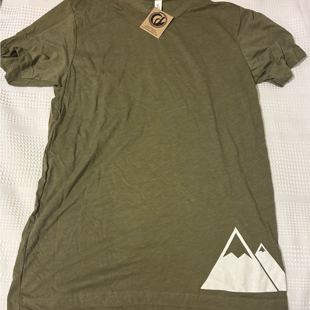 Bella Canvas Olive Green Short Sleeve Tee